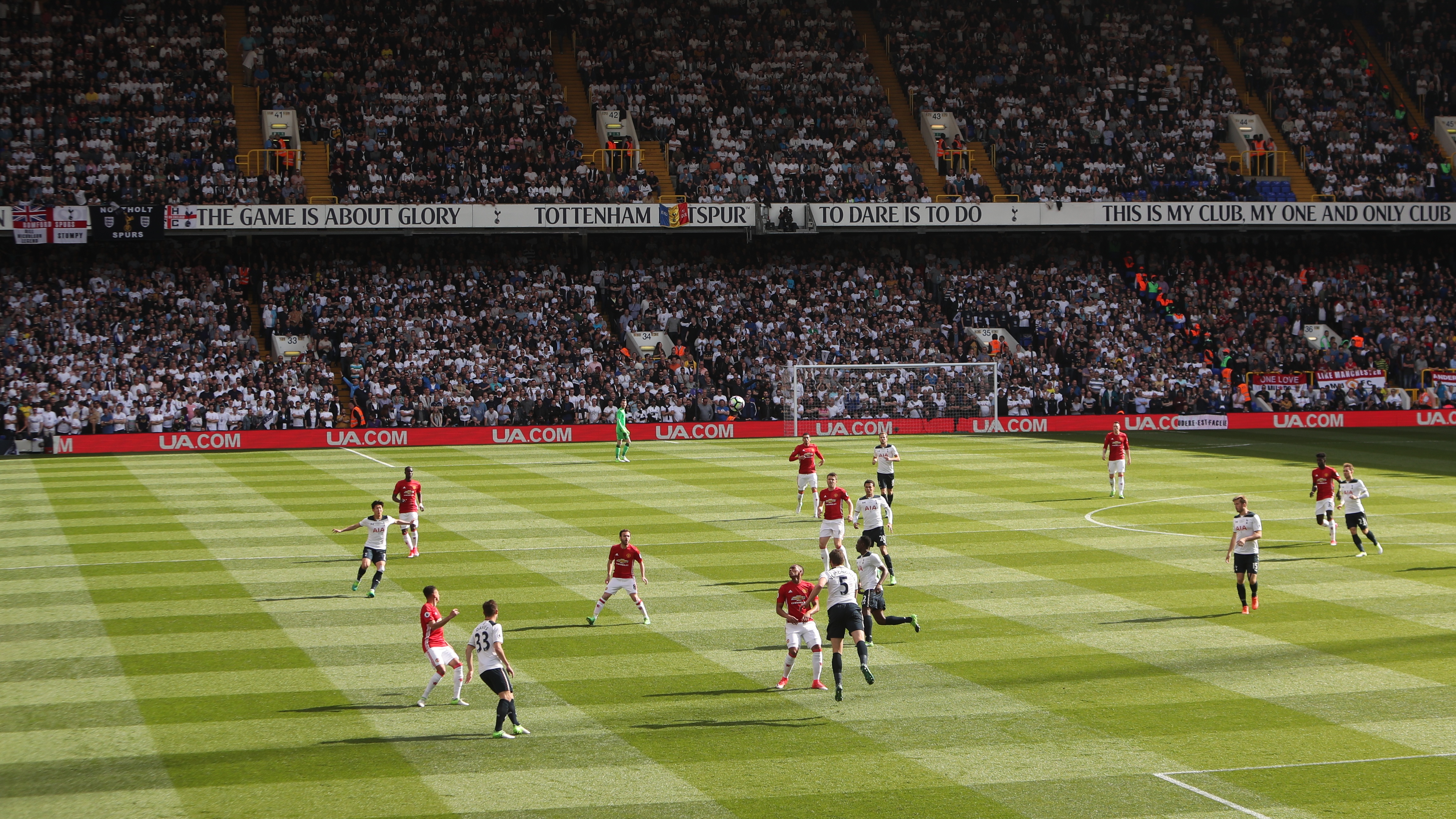 Tottenham's old White Hart Lane stadium