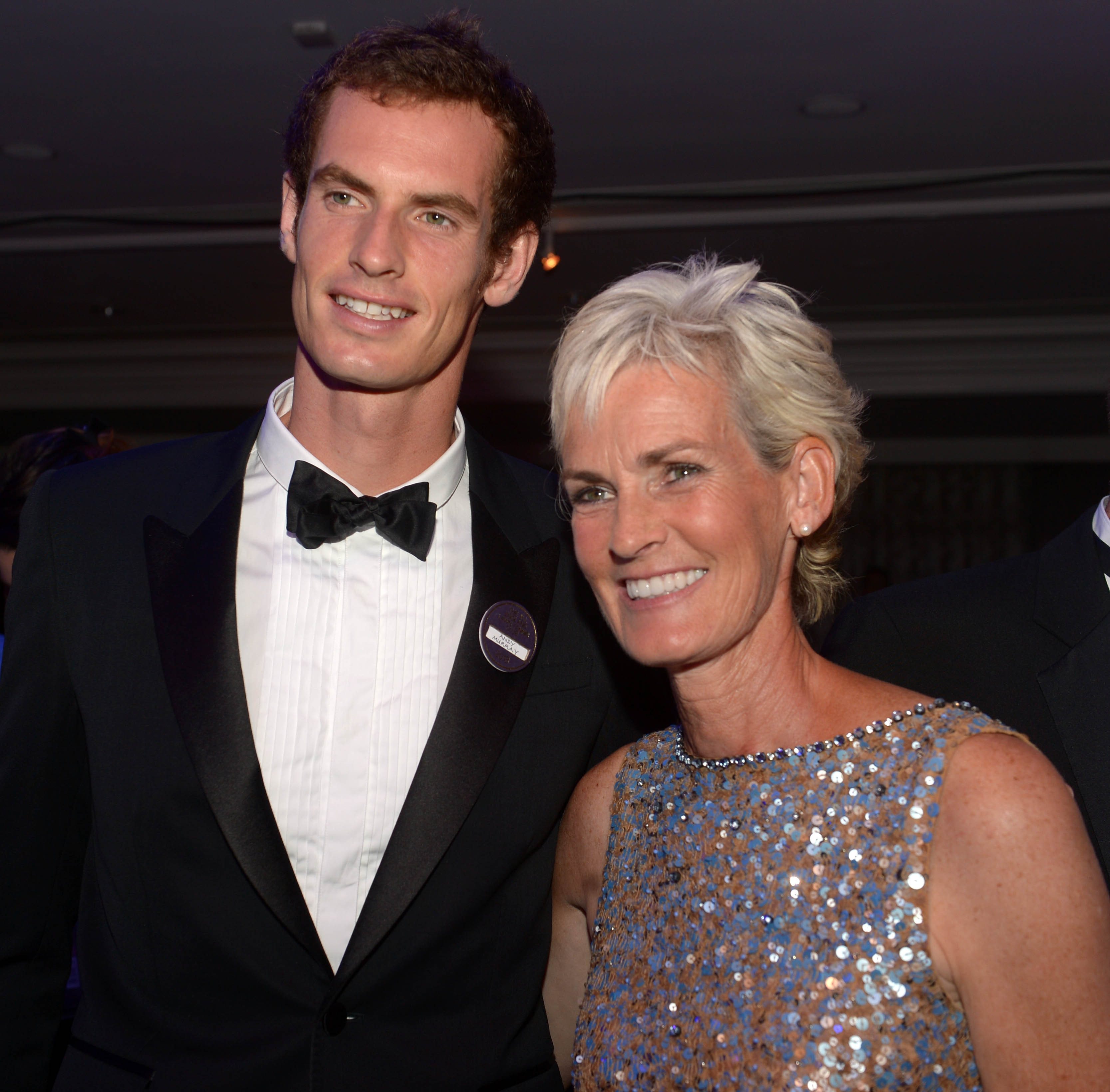 Sir Andy Murray with his mother Judy Murray 