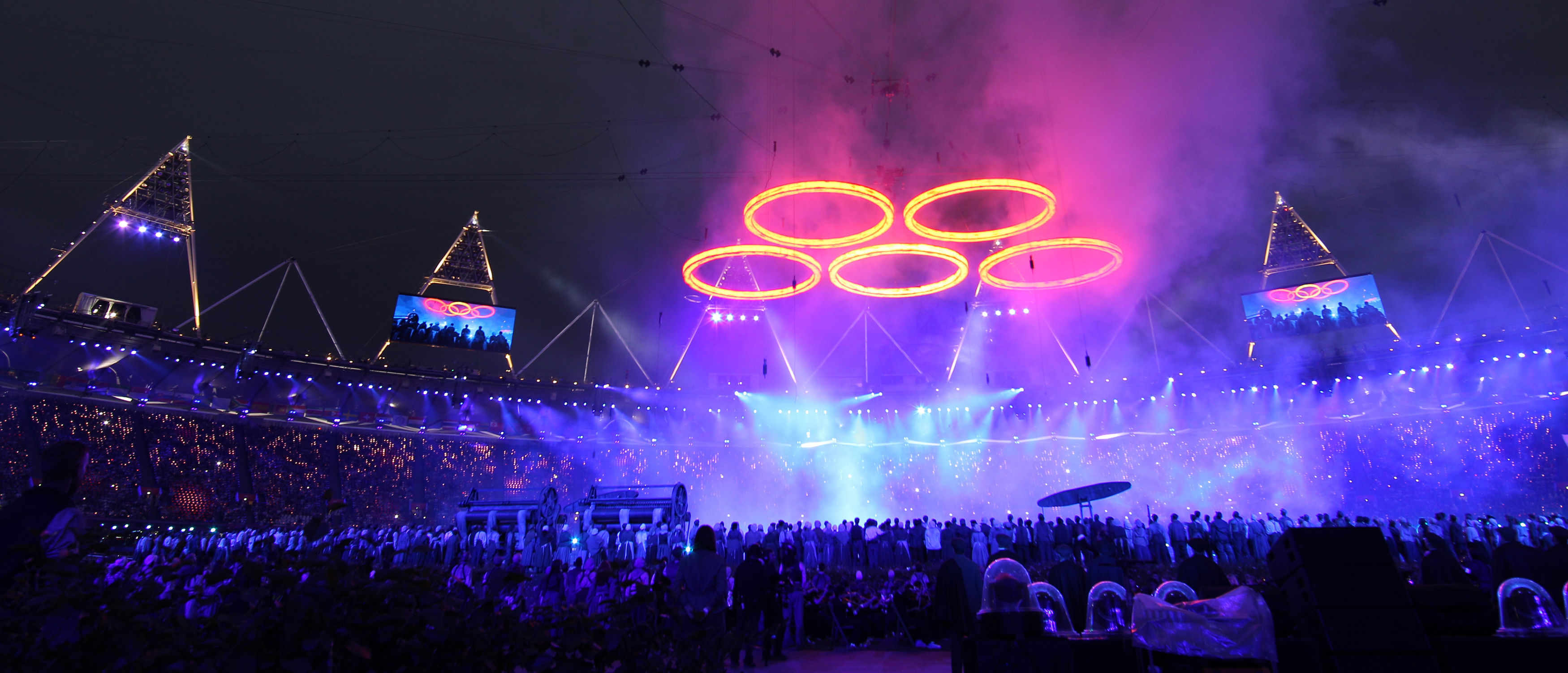 The London Olympic Games 2012 opening ceremony