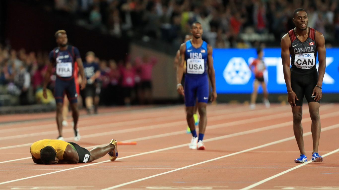 Jamaica question waiting time after Usain Bolt pulls up injured in ...