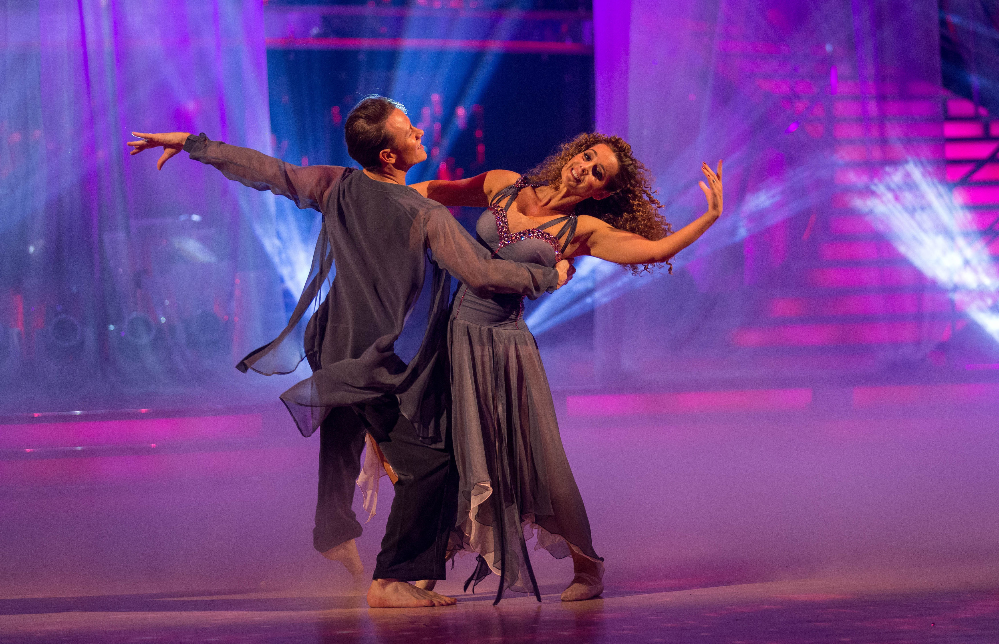 Louise Redknapp and Kevin Clifton on Strictly (Guy Levy/BBC/PA)