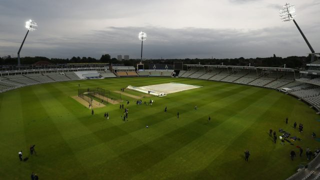 England train under the lights at Edgbaston ahead of Thursday day/night test against the West Indies
