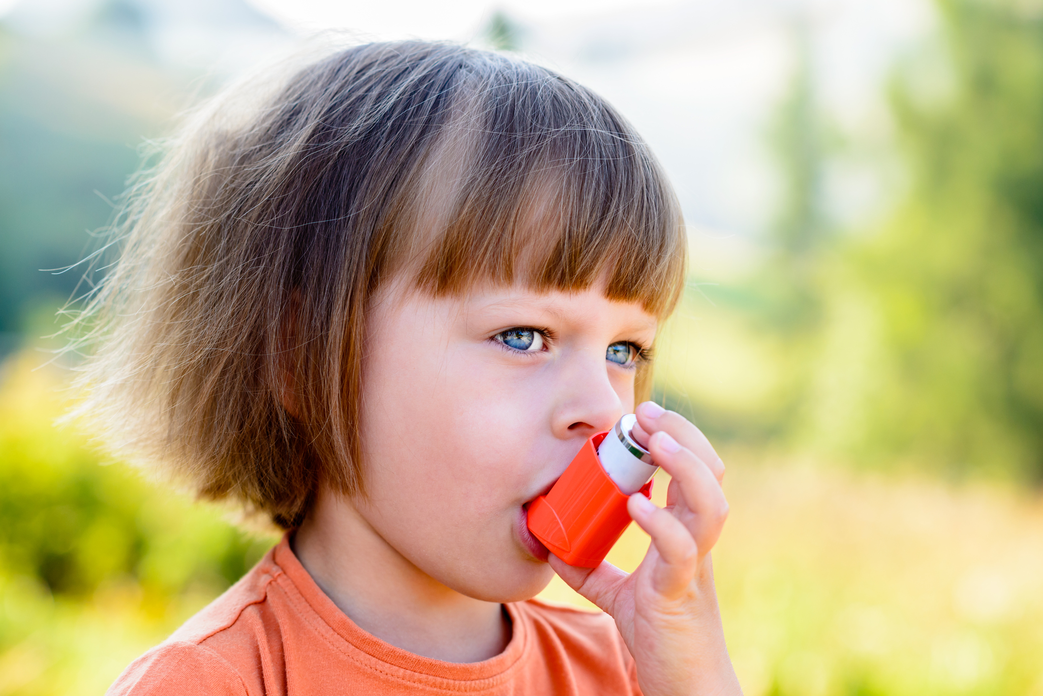 Generic photo of child using an asthma inhaler (Thinkstock/PA)