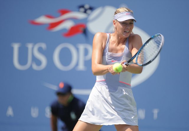Maria Sharapova last competed at the US Open in 2014 (Mehdi Taamallah/PA)