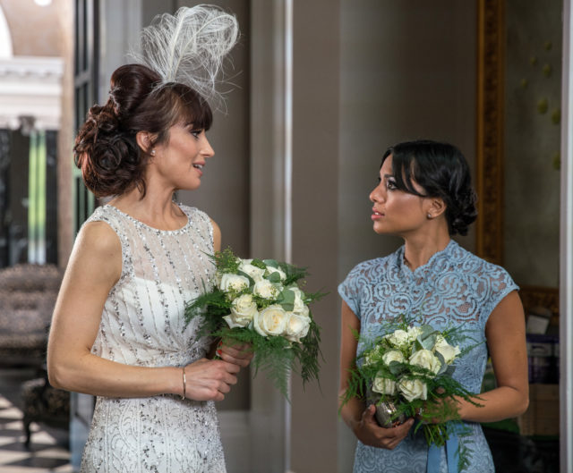 Leyla and Priya at the wedding (Photographer - Amy Brammall)