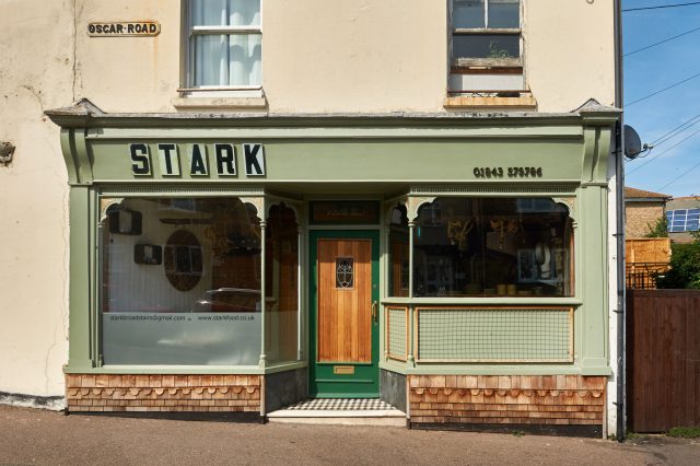 Ben Crittenden's 12 seat restaurant, Stark, in Broadstairs, Kent 