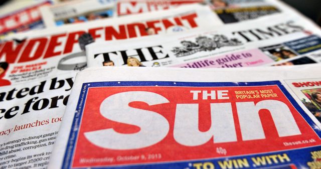 The Sun newspaper