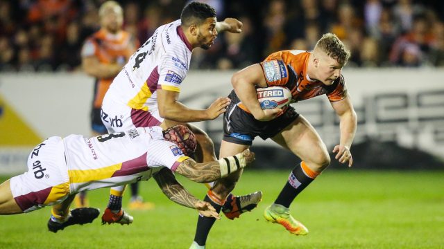 Adam Milner was on the scoresheet when Castleford played Huddersfield earlier in the season