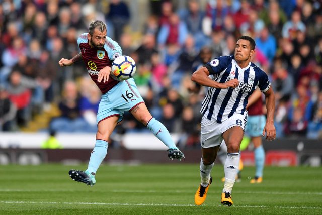 West Brom midfielder Jake Livermore impressed at Turf Moor