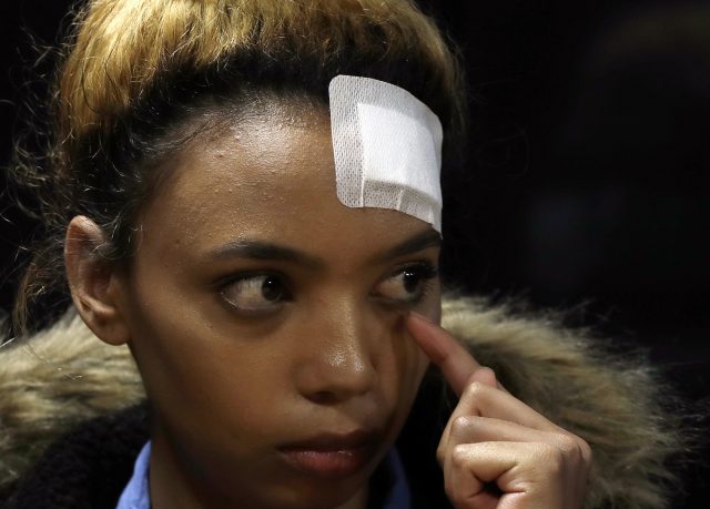 Gabriella Engels claims she was assaulted by Grace Mugabe (Themba Hadebe/AP)