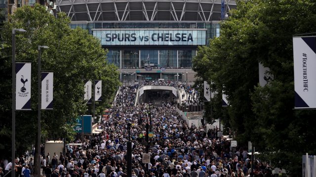 Spurs have won just two of the 11 games they have played at Wembley since it reopened in 2007