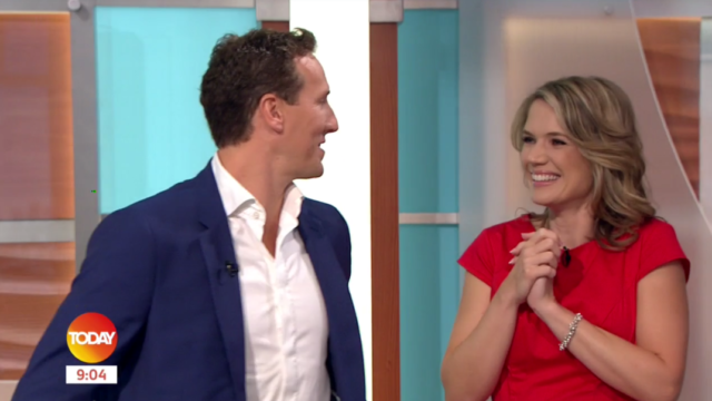 Charlotte and Brendan dancing on Good Morning Britain (ITV)