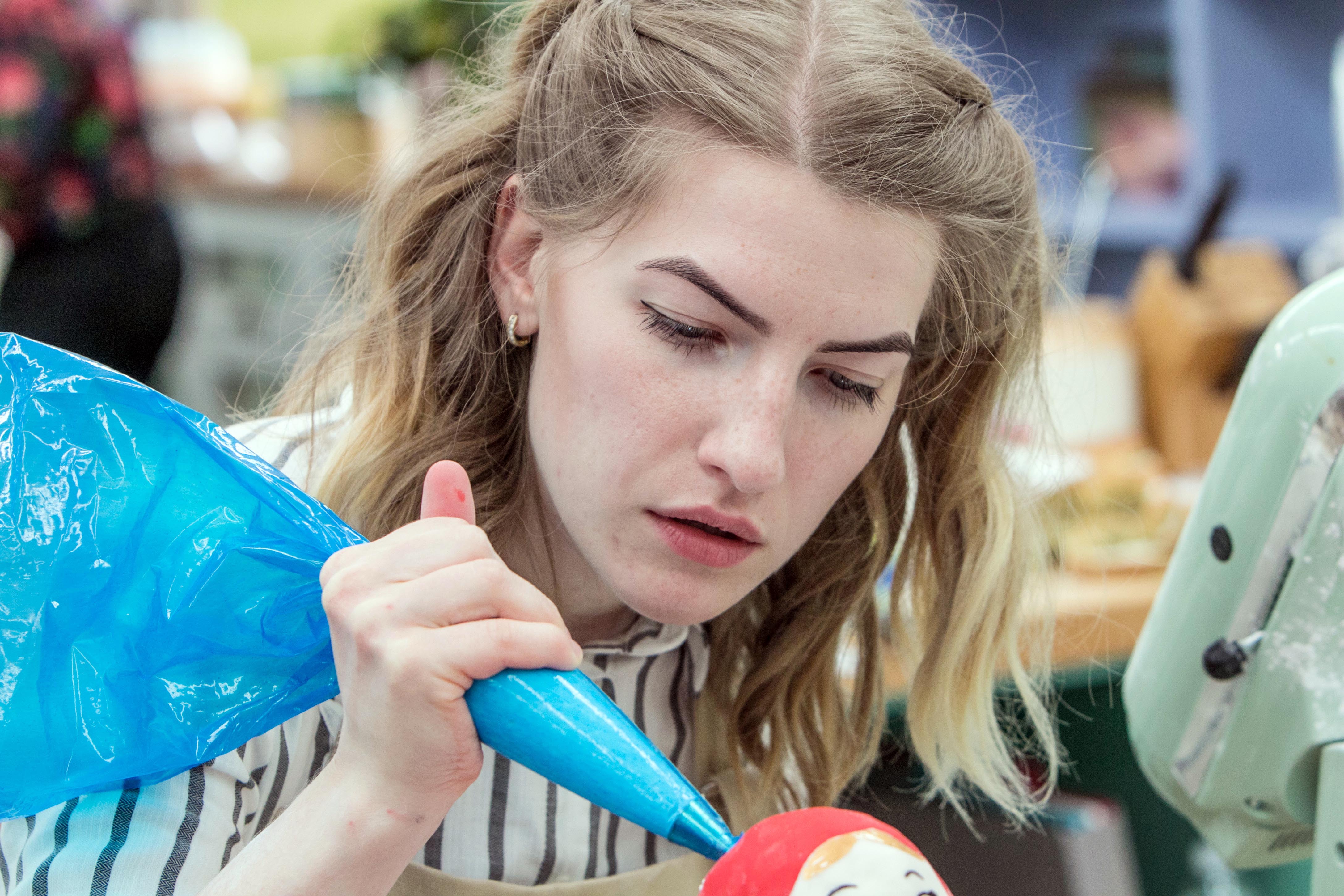 Julia on the Great British Bake Off