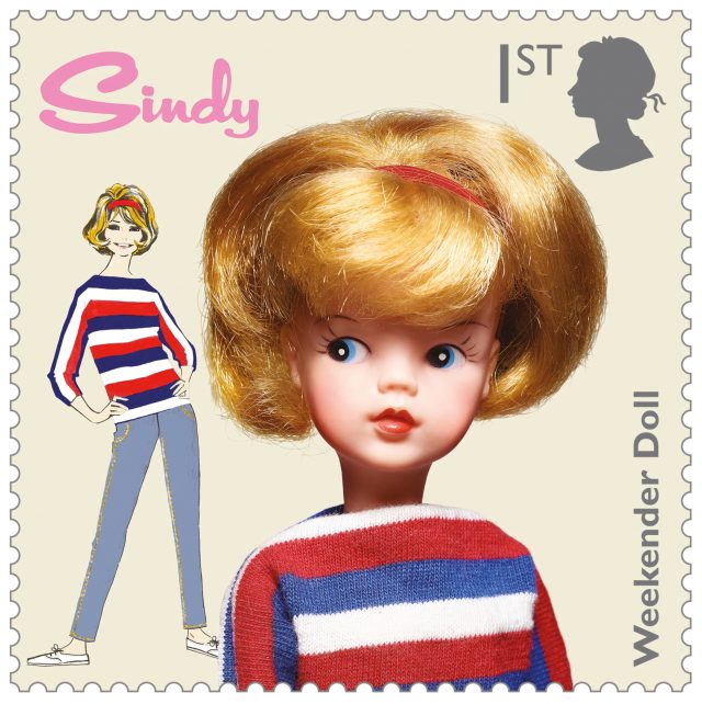 The Sindy Weekender doll is celebrated