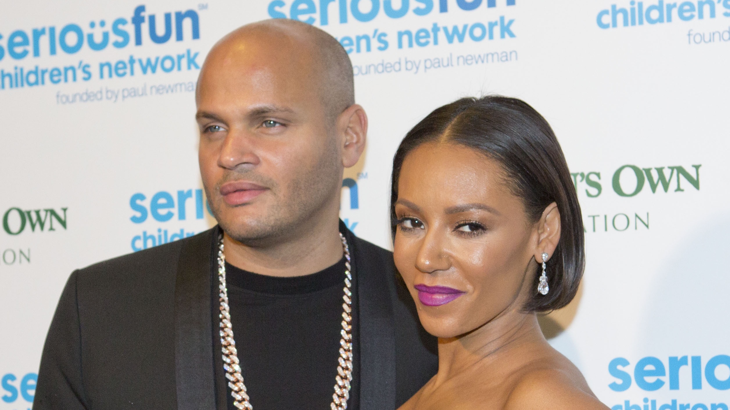 Mel B and estranged husband Stephen Belafonte (Rick Findler/PA)