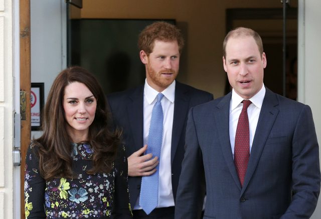 The Duke and Duchess of Cambridge and Prince Harry will visit the garden