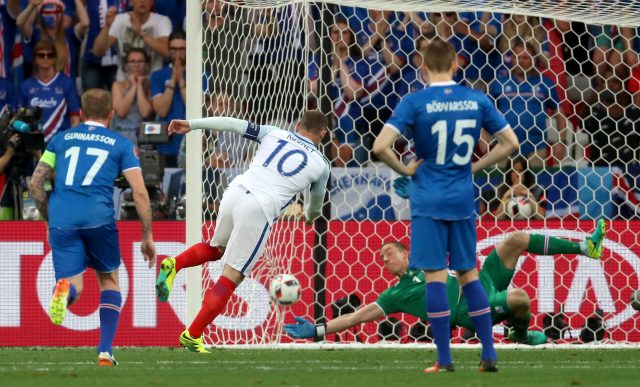 Wayne Rooney scored his 53rd and final goal for England against Iceland at Euro 2016
