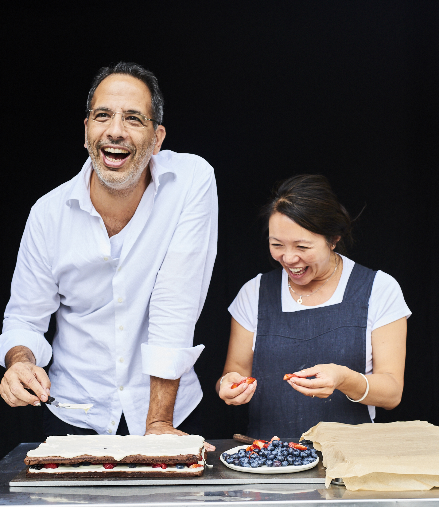 Yotam Ottolenghi and Helen Goh (Peden + Munk/PA)