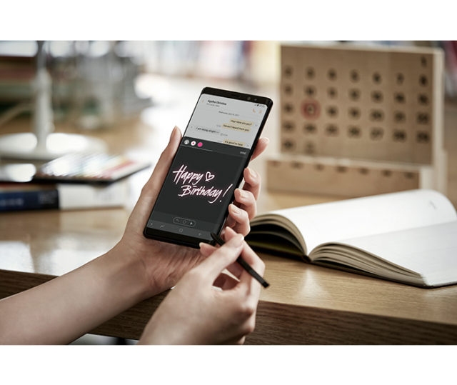 This is Samsung’s new smartphone: The Galaxy Note 8