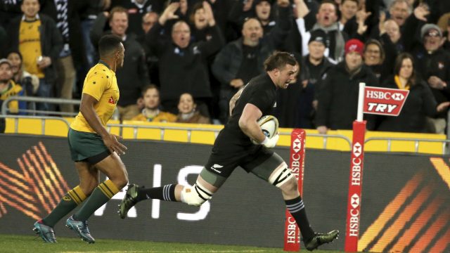 New Zealand beat Australia 54-34 in Saturday's Bledisloe Cup encounter