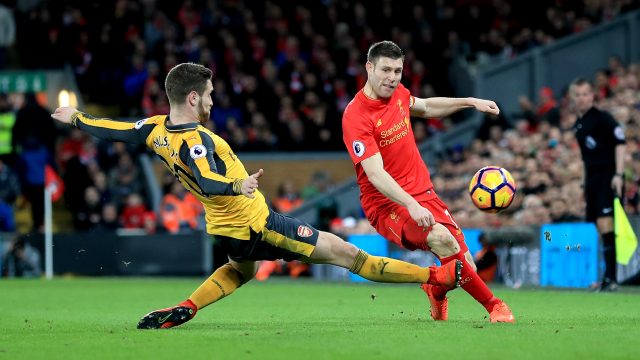 Liverpool beat Arsenal 3-1 the last time the Gunners played at Anfield