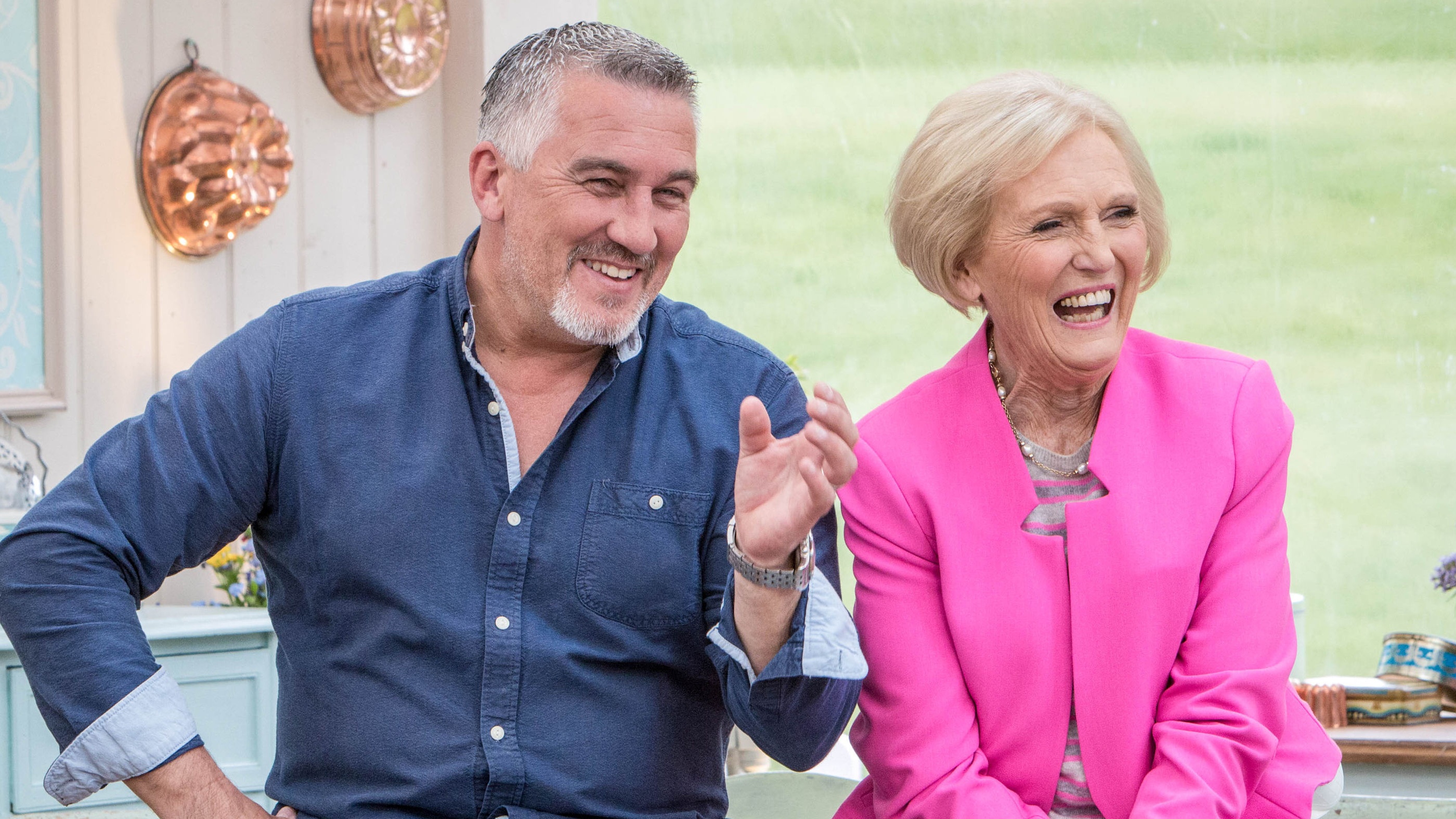 Bake Off's Paul Hollywood and Mary Berry