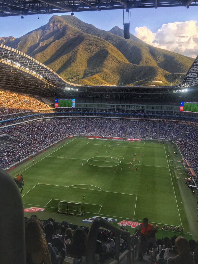 The story behind the stunning football stadium taking the internet by