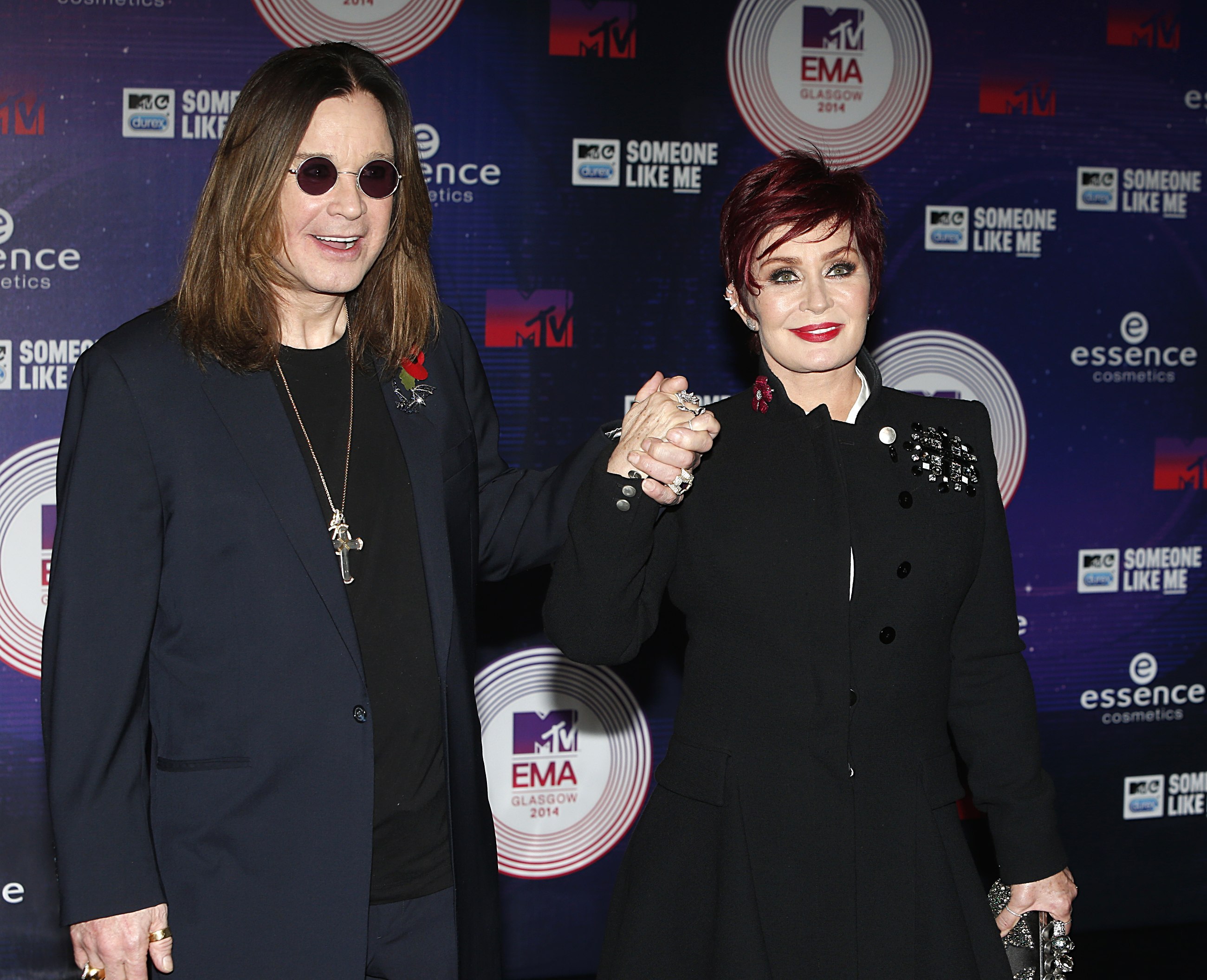 Sharon and Ozzy Osbourne