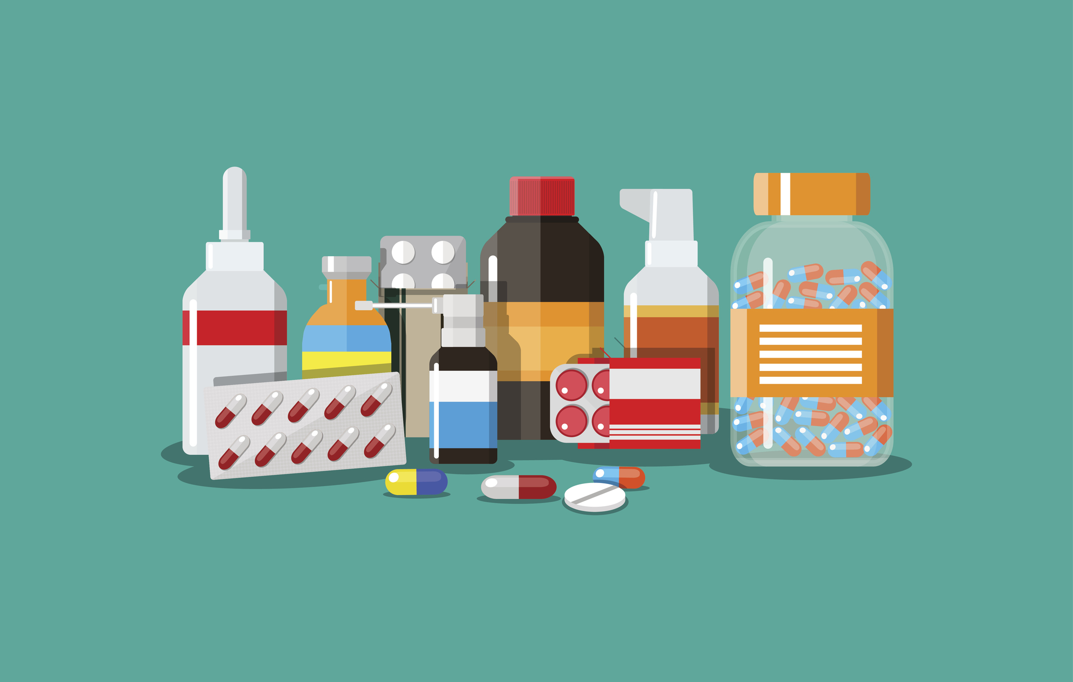 Illustration of pills and medicine bottles (Thinkstock/PA)