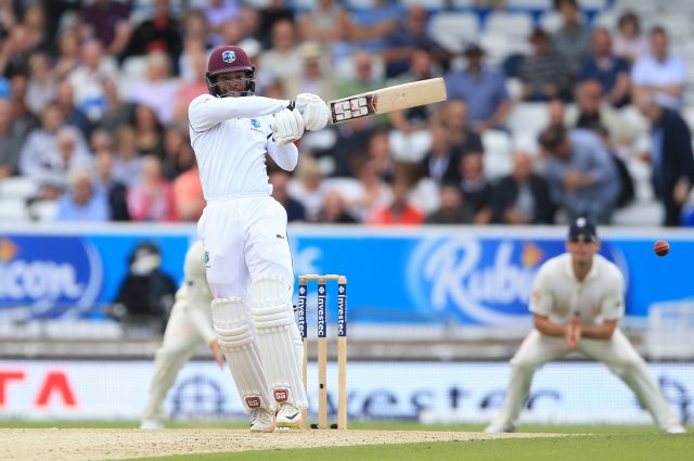 West Indies Shai Hope during day two of the the second Investec Test match at Headingley, Leeds.