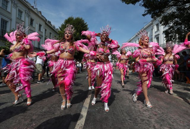 Notting Hill Carnival dancers