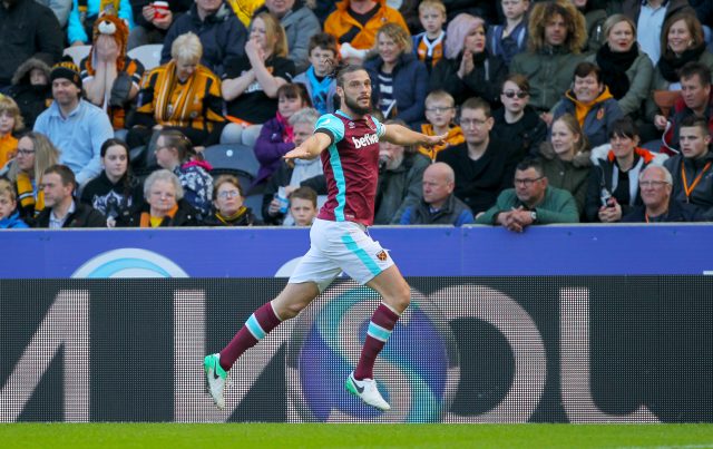 West Ham United's Andy Carroll