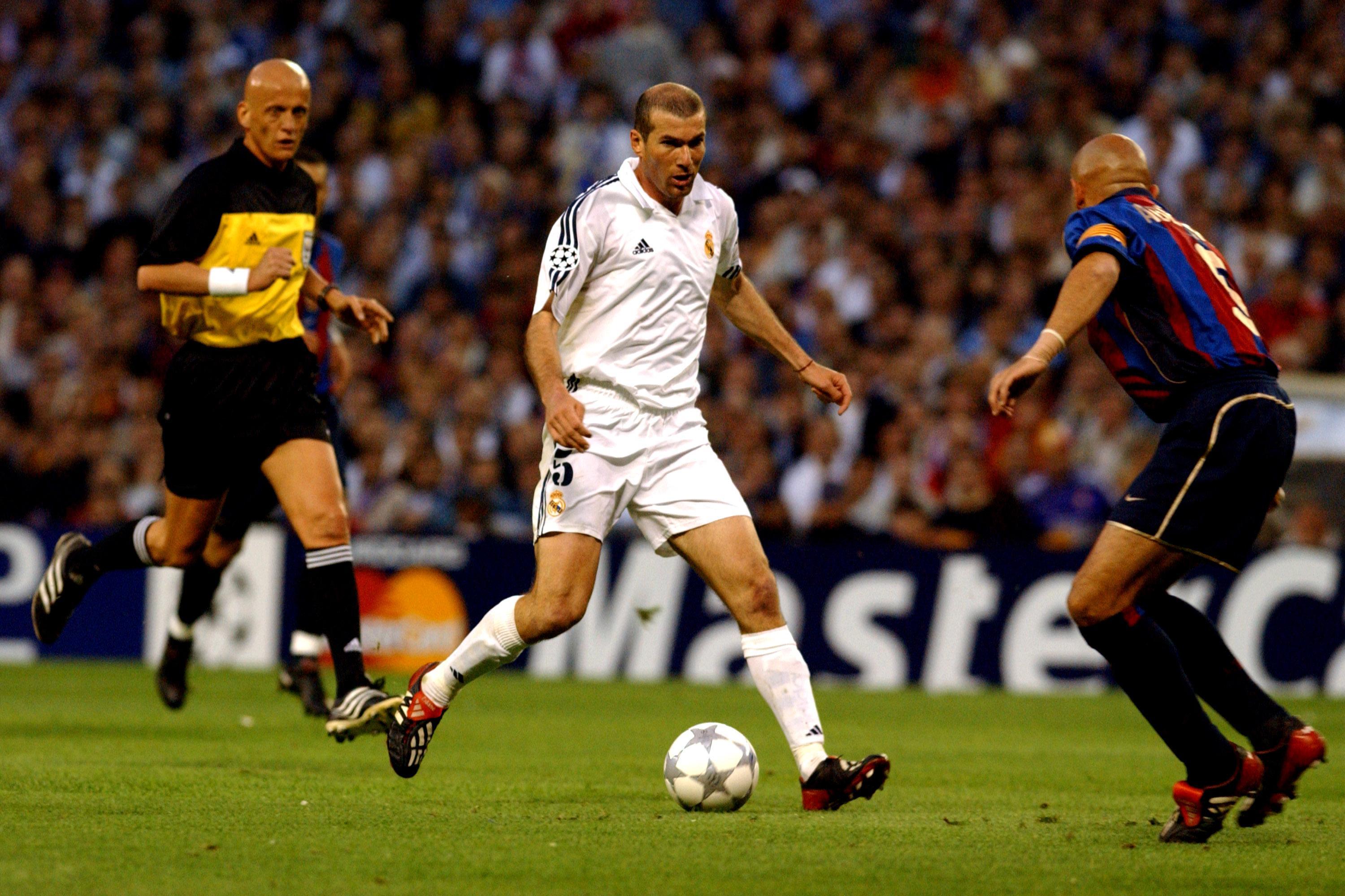 Former Real Madrid midfielder Zinedine Zidane