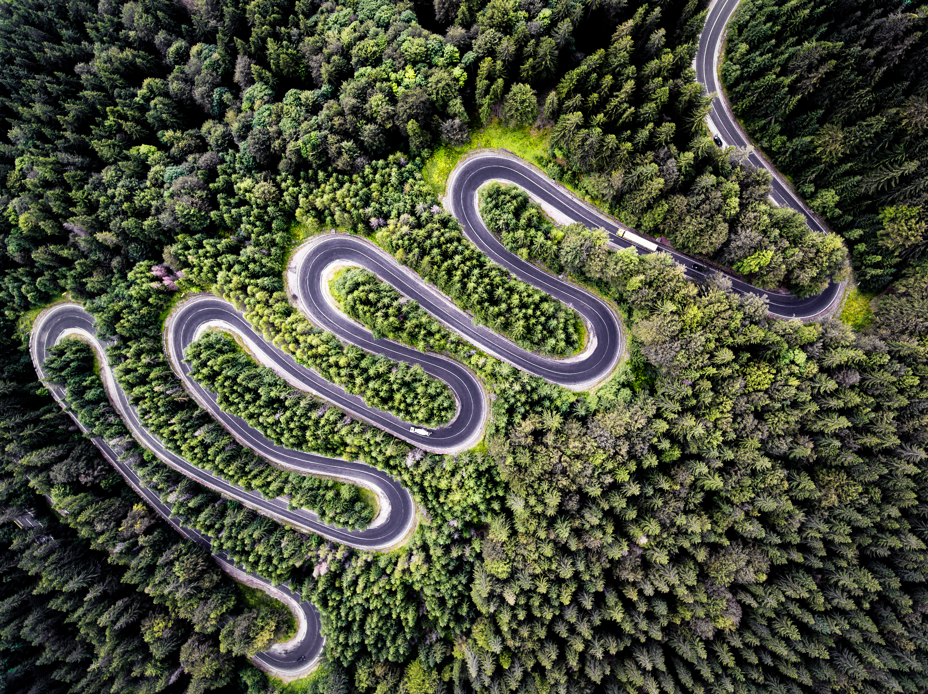 Infinite Road To Transylvania, Romania (Calin Stan/Dronestagram)