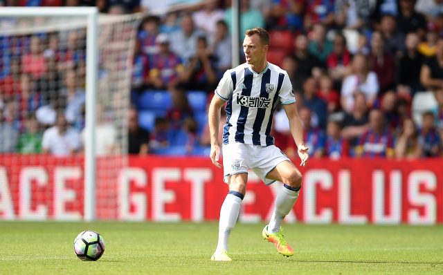Jonny Evans is staying at West Brom having been linked with Manchester City
