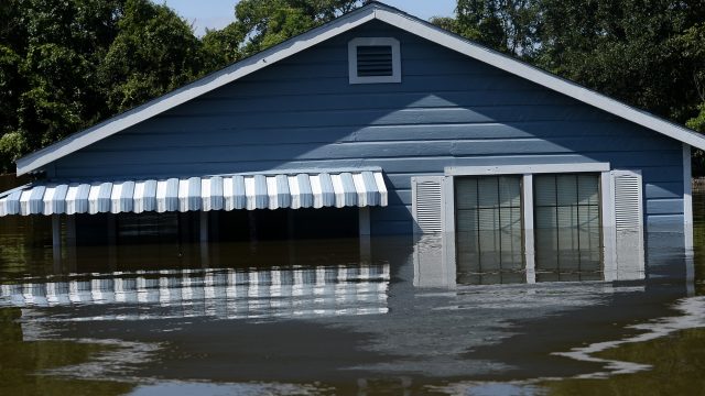 The search for survivors and victims continues in Houston