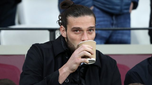 Andy Carroll has yet to play for West Ham this season because of injury