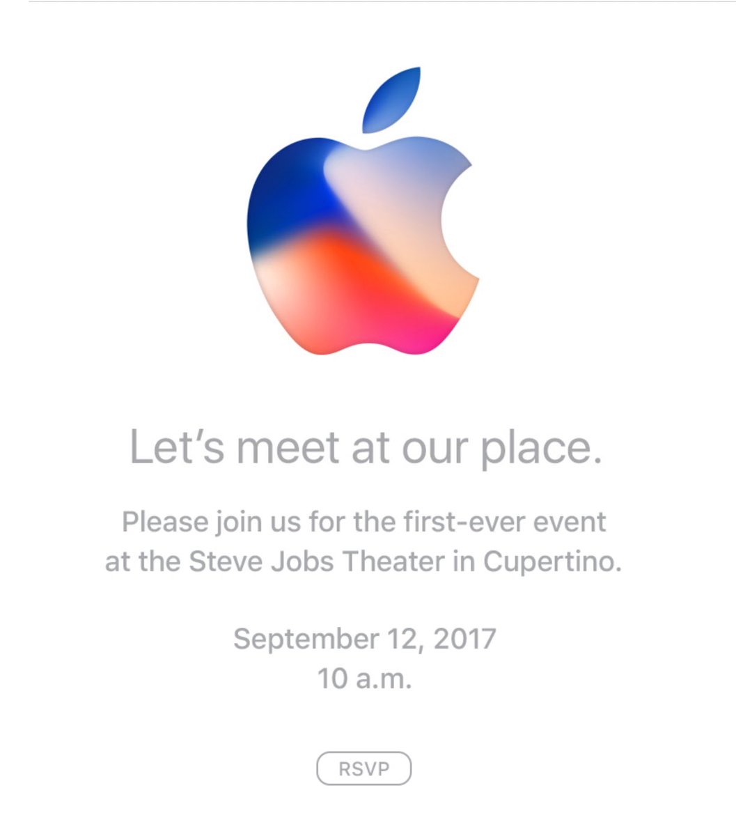 People are examining the Apple event invitation for iPhone clues