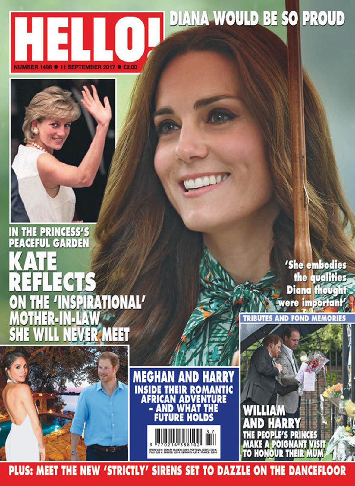 The front cover of the latest edition of Hello! (Hello!/PA)