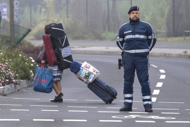 Frankfurt evacuation