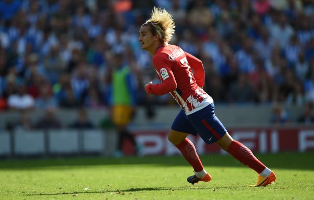 Antoine Griezmann has been linked with a move to Old Trafford