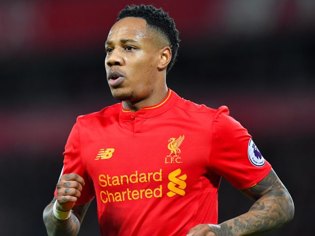 Nathaniel Clyne in action for Liverpool against Manchester City