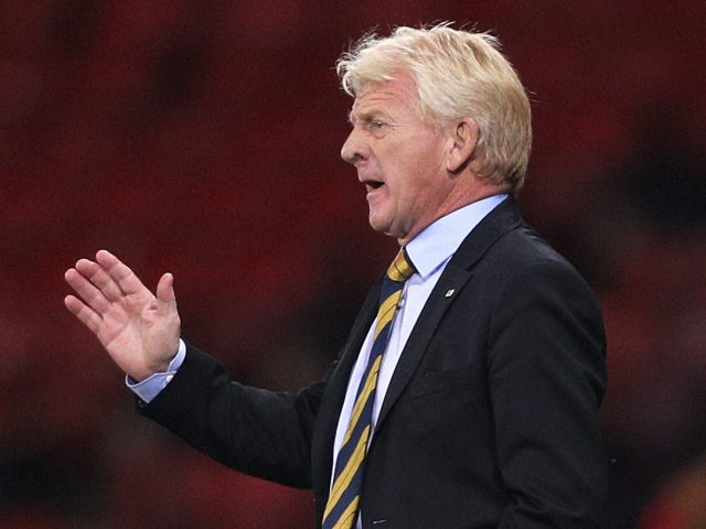 Scotland manager Gordon Strachan during the 2018 FIFA World Cup Qualifying match with Malta