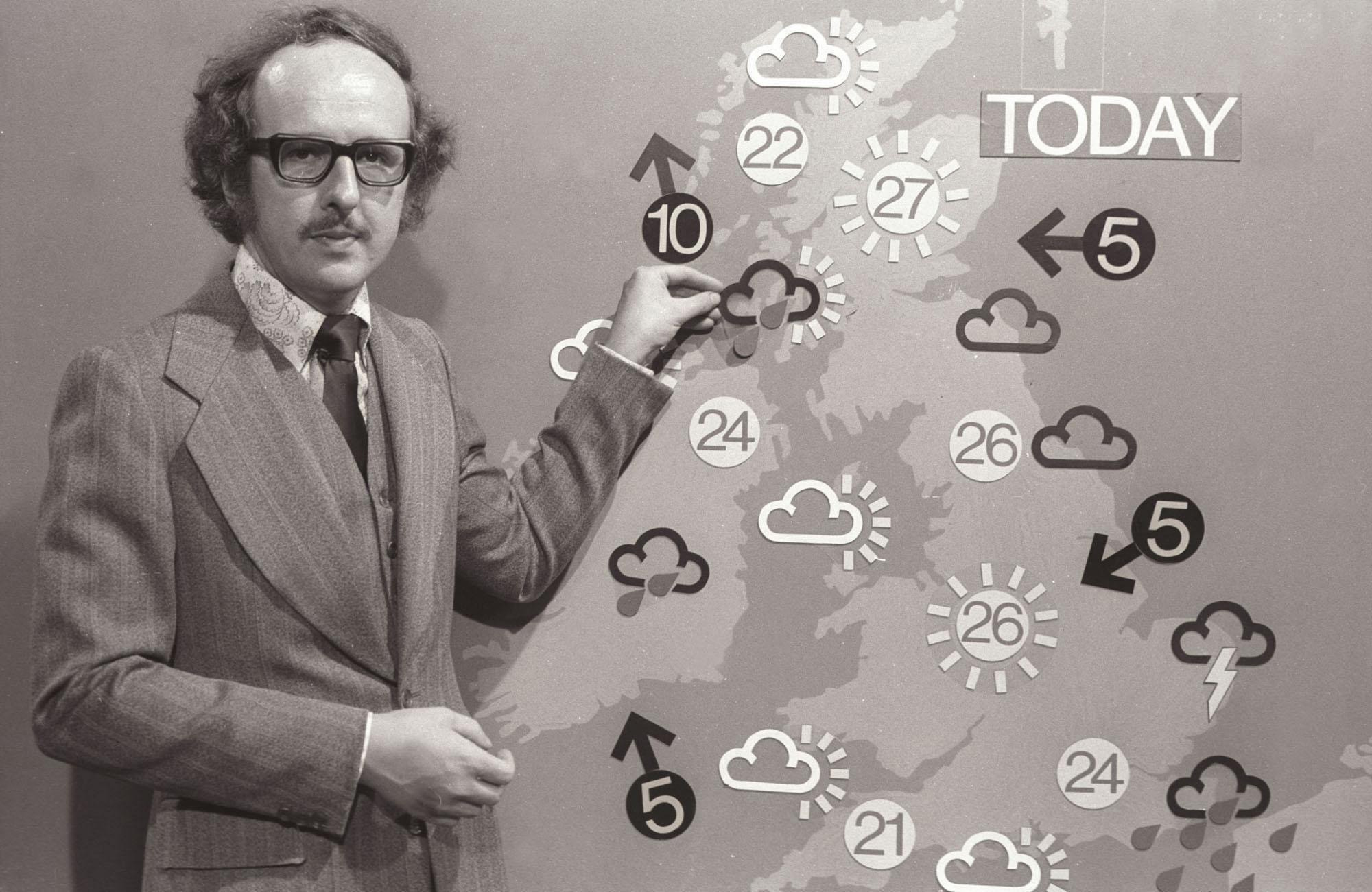 Weatherman Michael Fish (BBC)