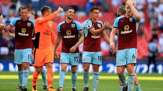 Burnley are one of nine Premier League clubs to be sponsored by a betting firm