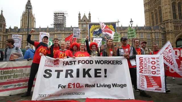 McDonald's staff voted overwhelmingly in favour of industrial action, amid concerns over working conditions