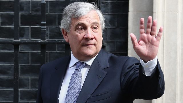 Antonio Tajani is the President of the European Parliament