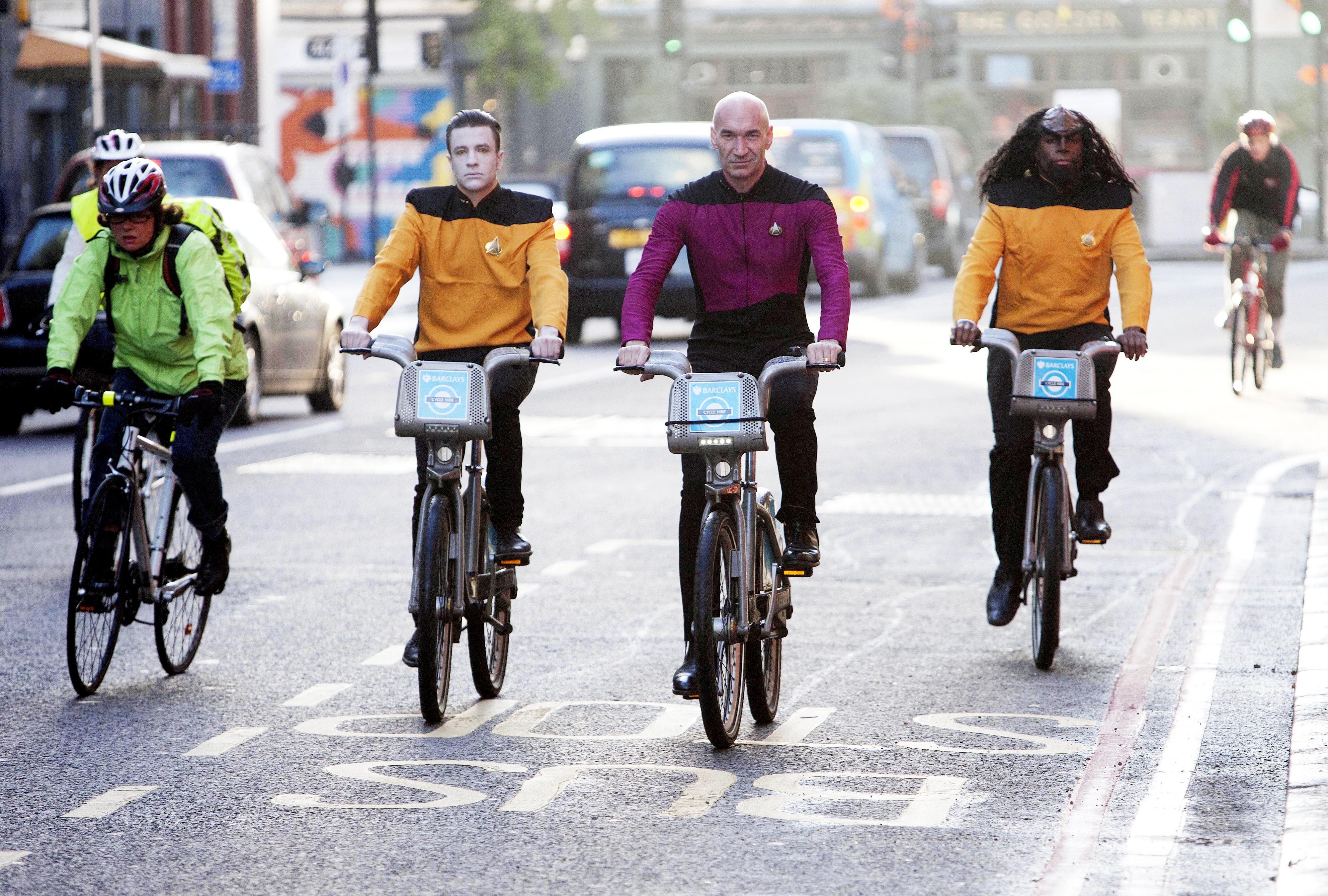 star trek bikes