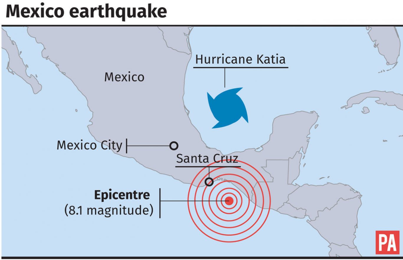 Mexico earthquake death toll rises to 61 Express & Star