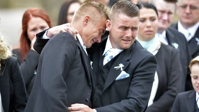 Ryan Young, left, said he was more tired than drunk after drinking eight cans of Fosters